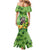 Leprechaun Moo Deng St Patricks Day Mermaid Dress - Wonder Print Shop