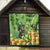 Leprechaun Moo Deng St Patricks Day Quilt - Wonder Print Shop