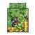 Leprechaun Moo Deng St Patricks Day Quilt Bed Set - Wonder Print Shop