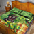 Leprechaun Moo Deng St Patricks Day Quilt Bed Set - Wonder Print Shop