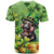 Leprechaun Moo Deng St Patricks Day T Shirt - Wonder Print Shop