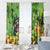 Leprechaun Moo Deng St Patricks Day Window Curtain - Wonder Print Shop