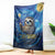 Sloth Life Is The Best Life Blanket with Starry Night Sky