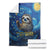 Sloth Life Is The Best Life Blanket with Starry Night Sky