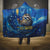 Sloth Life Is The Best Life Hooded Blanket with Starry Night Sky