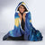 Sloth Life Is The Best Life Hooded Blanket with Starry Night Sky