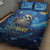 Sloth Life Is The Best Life Quilt Bed Set with Starry Night Sky - Wonder Print Shop