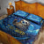 Sloth Life Is The Best Life Quilt Bed Set with Starry Night Sky - Wonder Print Shop