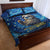 Sloth Life Is The Best Life Quilt Bed Set with Starry Night Sky - Wonder Print Shop