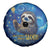 Sloth Life Is The Best Life Spare Tire Cover with Starry Night Sky - Wonder Print Shop