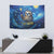 Sloth Life Is The Best Life Tapestry with Starry Night Sky