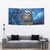 Sloth Life Is The Best Life Tapestry with Starry Night Sky