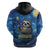 Sloth Life Is The Best Life Zip Hoodie with Starry Night Sky - Wonder Print Shop