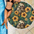 Sloth with Flowers Seamless Style Beach Blanket LT9 - Wonder Print Shop