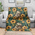 Sloth with Flowers Seamless Style Blanket