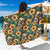 Sloth with Flowers Seamless Style Sarong