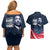 Honor of MLK Day Couples Matching Off Shoulder Short Dress and Hawaiian Shirt The Time Is Always Right To Do What Is Right LT9 - Wonder Print Shop