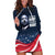 Honor of MLK Day Hoodie Dress The Time Is Always Right To Do What Is Right - Wonder Print Shop