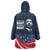 Honor of MLK Day Wearable Blanket Hoodie The Time Is Always Right To Do What Is Right - Wonder Print Shop