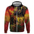 Happy Birthday King of Reggae Zip Hoodie - Wonder Print Shop