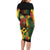 Honoring Reggae Legend Bob Birthday Long Sleeve Bodycon Dress - Wonder Print Shop
