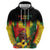 Honoring Reggae Legend Bob Birthday Zip Hoodie - Wonder Print Shop