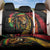 Jamaica Rastafarian Lion One Love Back Car Seat Cover LT9 - Wonder Print Shop