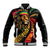 Jamaica Rastafarian Lion One Love Baseball Jacket LT9 - Wonder Print Shop