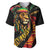 Jamaica Rastafarian Lion One Love Baseball Jersey LT9 - Wonder Print Shop