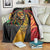 Jamaica Rastafarian Lion One Love Blanket