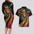 Jamaica Rastafarian Lion One Love Couples Matching Long Sleeve Bodycon Dress and Hawaiian Shirt LT9 - Wonder Print Shop