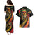 Jamaica Rastafarian Lion One Love Couples Matching Puletasi and Hawaiian Shirt LT9 - Wonder Print Shop