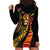 Jamaica Rastafarian Lion One Love Hoodie Dress - Wonder Print Shop