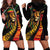 Jamaica Rastafarian Lion One Love Hoodie Dress - Wonder Print Shop