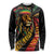 Jamaica Rastafarian Lion One Love Long Sleeve Shirt - Wonder Print Shop