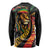 Jamaica Rastafarian Lion One Love Long Sleeve Shirt - Wonder Print Shop