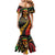 Jamaica Rastafarian Lion One Love Mermaid Dress - Wonder Print Shop