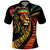 Jamaica Rastafarian Lion One Love Polo Shirt - Wonder Print Shop