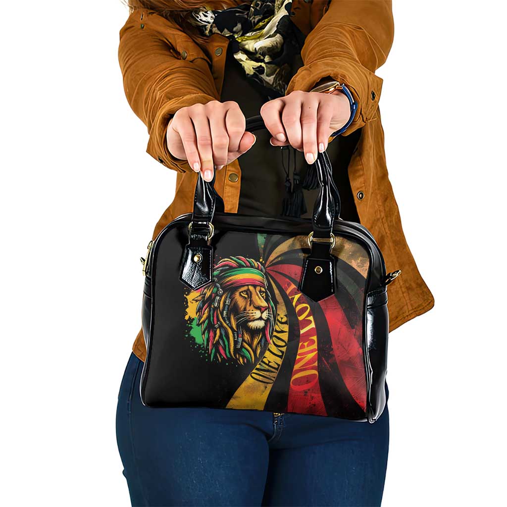 Jamaica Rastafarian Lion One Love Shoulder Handbag