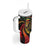 Jamaica Rastafarian Lion One Love Tumbler With Handle