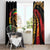 Jamaica Rastafarian Lion One Love Window Curtain