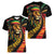 Jamaica Rastafarian Lion One Love Women V-Neck T-Shirt LT9