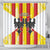 Kingdom of Trinacria Shower Curtain Est 1282 Animus Tuus Dominus