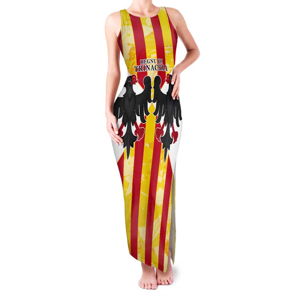 Kingdom of Trinacria Tank Maxi Dress Est 1282 Animus Tuus Dominus