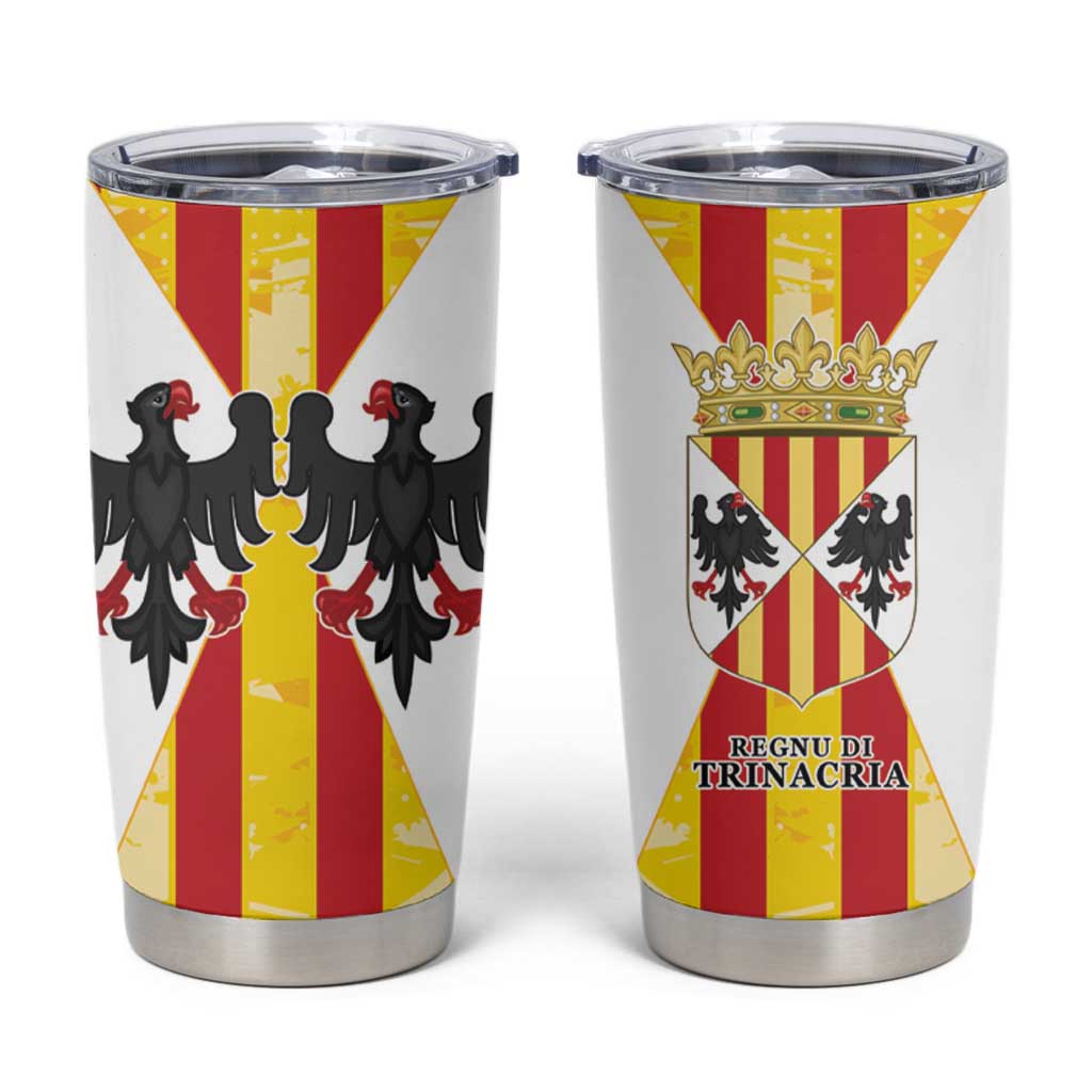 Kingdom of Trinacria Tumbler Cup Est 1282 Animus Tuus Dominus