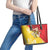 La Bandiera Regione Siciliana Leather Tote Bag - Wonder Print Shop