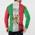 Sicilian Revolution of 1848 Button Sweatshirt Bandiera del Regno di Sicilia 1848-1849 LT9 - Wonder Print Shop