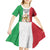 Sicilian Revolution of 1848 Kid Short Sleeve Dress Bandiera del Regno di Sicilia 1848-1849 - Wonder Print Shop