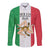 Sicilian Revolution of 1848 Long Sleeve Button Shirt Bandiera del Regno di Sicilia 1848-1849 - Wonder Print Shop