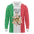 Sicilian Revolution of 1848 Long Sleeve Polo Shirt Bandiera del Regno di Sicilia 1848-1849 - Wonder Print Shop